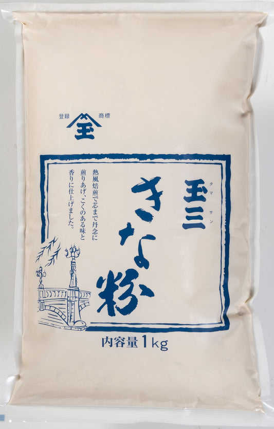 KAWAMITSU Kinako Powder Tamasan / Mączka z prażonej soi (Kinako) 1 kg