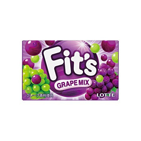 LOTTE Fit's Grapes Mix / Gumy winogronowe