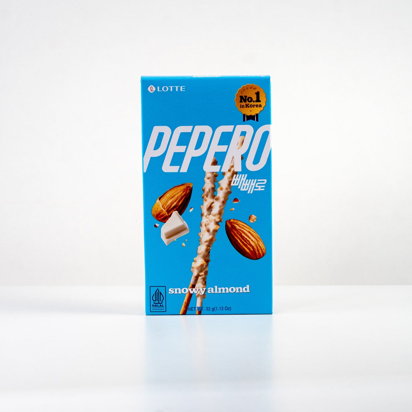 LOTTE  Pepero Snow Almond / Paluszki Pepero Śnieżny Migdał 32 g