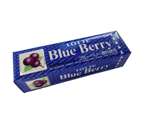 LOTTE Gumy borówkowe / Blueberry chewing gum