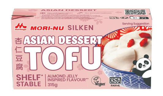 MORINAGA MORI-NU Asian Dessert Tofu / Tofu extra miękkie migdałowe 315 g