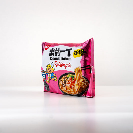 NISSIN Demae Ramen Shrimp Soup / Zupa Demae Ramen Krewetkowa 100 g