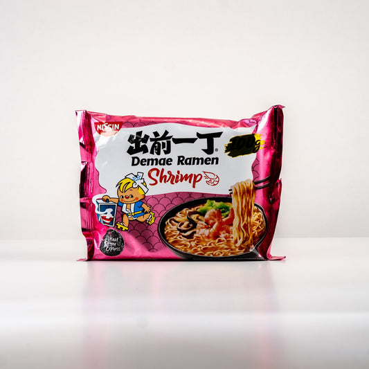 NISSIN Demae Ramen Shrimp Soup / Zupa Demae Ramen Krewetkowa 100 g