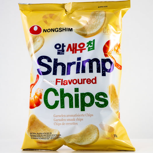 NONGSHIM Shrimp Flavoured Chips / Prażynki Krewetkowe 75 g