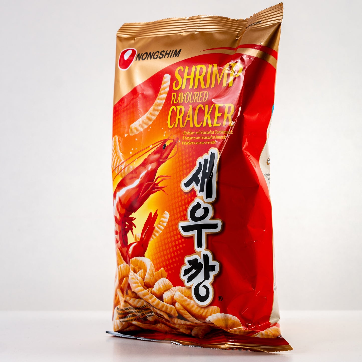 NONGSHIM Shrimp Flavoured Cracker / Krakersy Krewetkowe 75 g