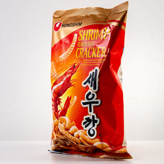 NONGSHIM Shrimp Flavoured Cracker / Krakersy Krewetkowe 75 g
