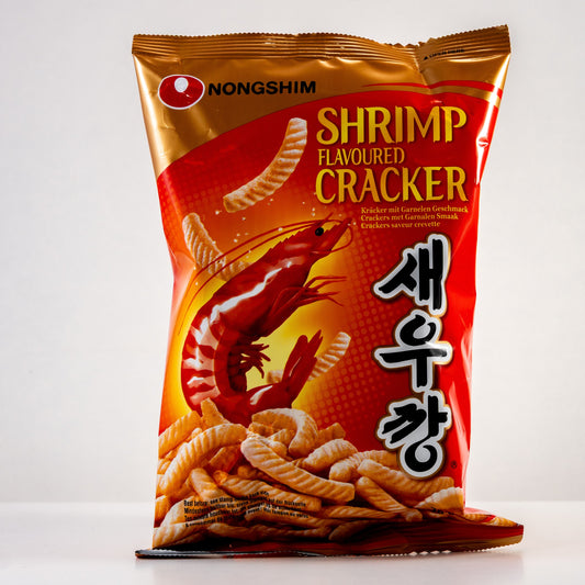 NONGSHIM Shrimp Flavoured Cracker / Krakersy Krewetkowe 75 g