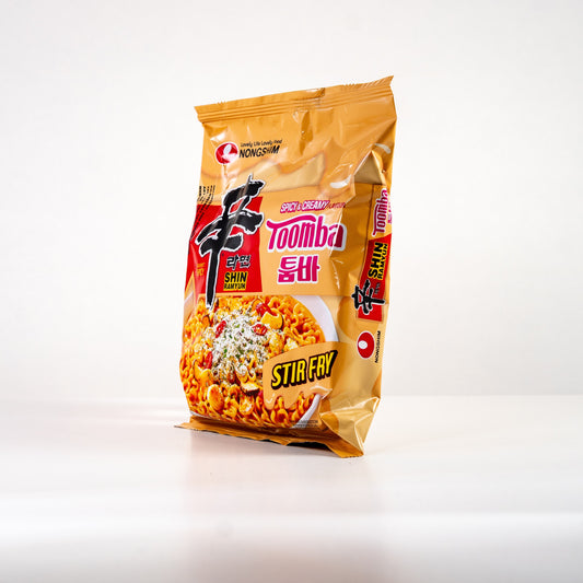 NONGSHIM Shin Ramyun Toomba Stir Fry Spicy & Creamy / Makaron instant smażony (stir-fry) pikantno-kremowy 137 g