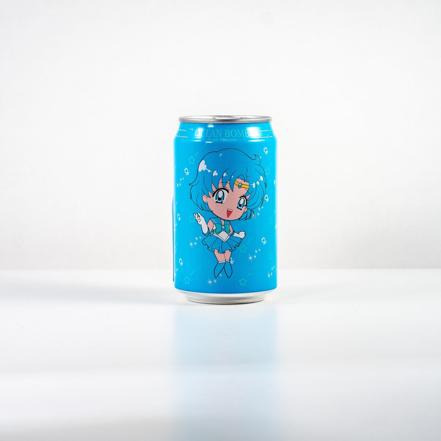 OCEAN BOMB x Sailor Moon Pear Flavoured Sparkling Water / Napój Gazowany Gruszkowy 330 ml
