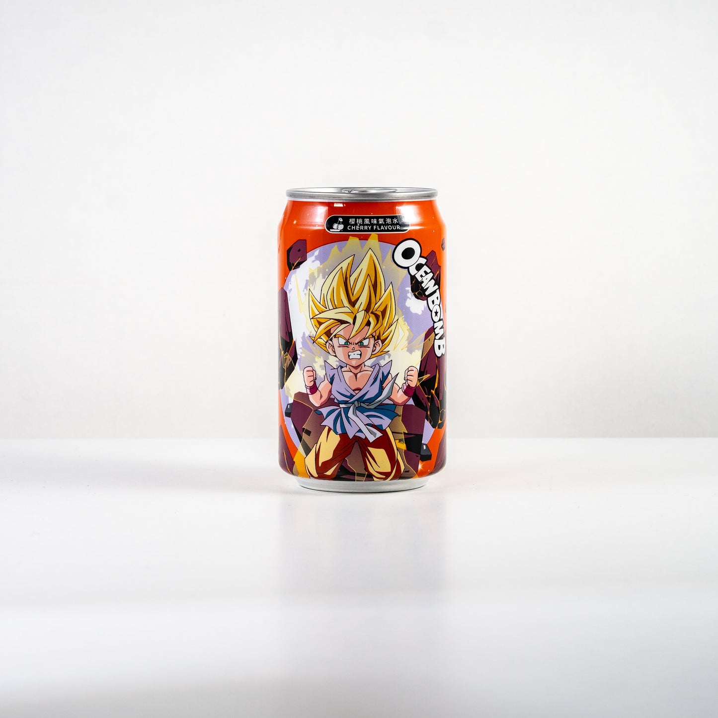 OCEAN BOMB x Dragon Ball GT Cherry Flavoured Sparkling Water / Napój Gazowany Wiśniowy 330 ml