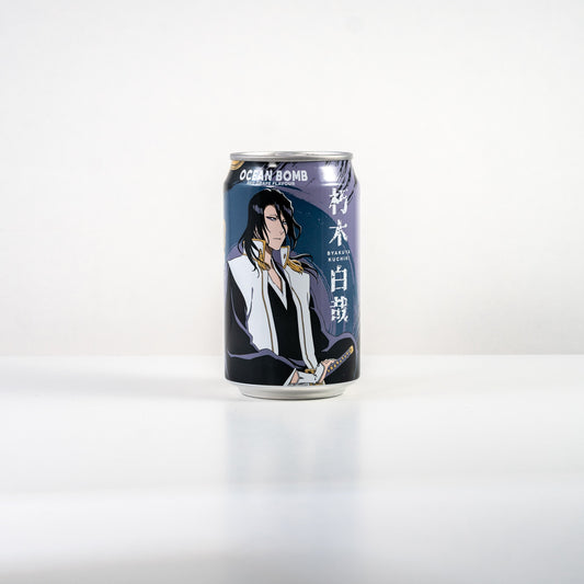 OCEAN BOMB x Bleach Grape Sparkling Water / Napój Gazowany o smaku Czerwonych Winogron 330 ml