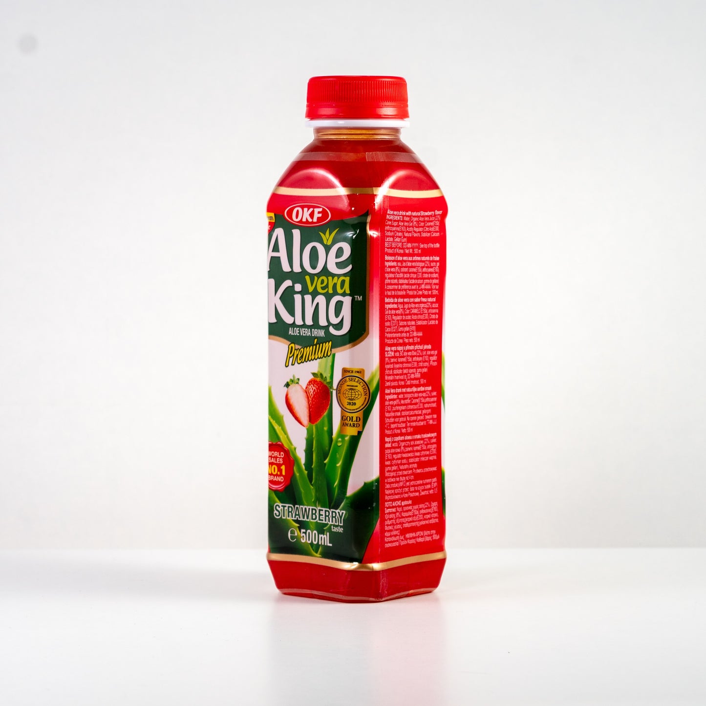 OKF Aloe Vera King Premium Strawberry / Truskawka 500 ml