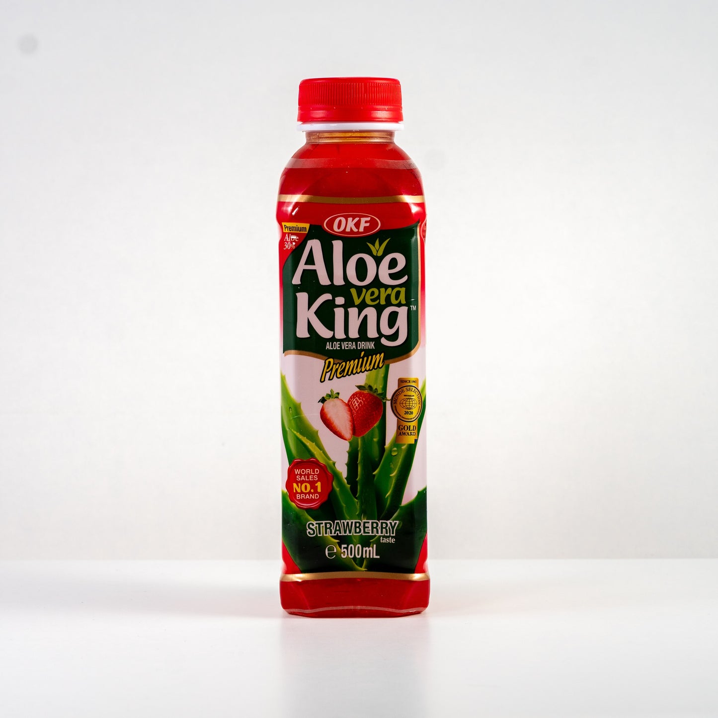 OKF Aloe Vera King Premium Strawberry / Truskawka 500 ml