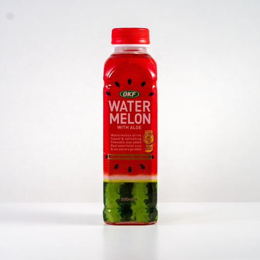 OKF Watermelon Drink with Aloe / Napój Arbuzowy z Aloesem 500 ml