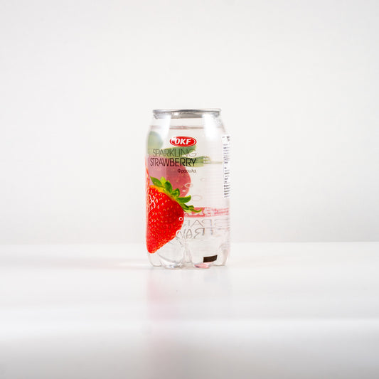 OKF Sparkling Strawberry Lite / Napój gazowany o smaku truskawkowym 350 ml