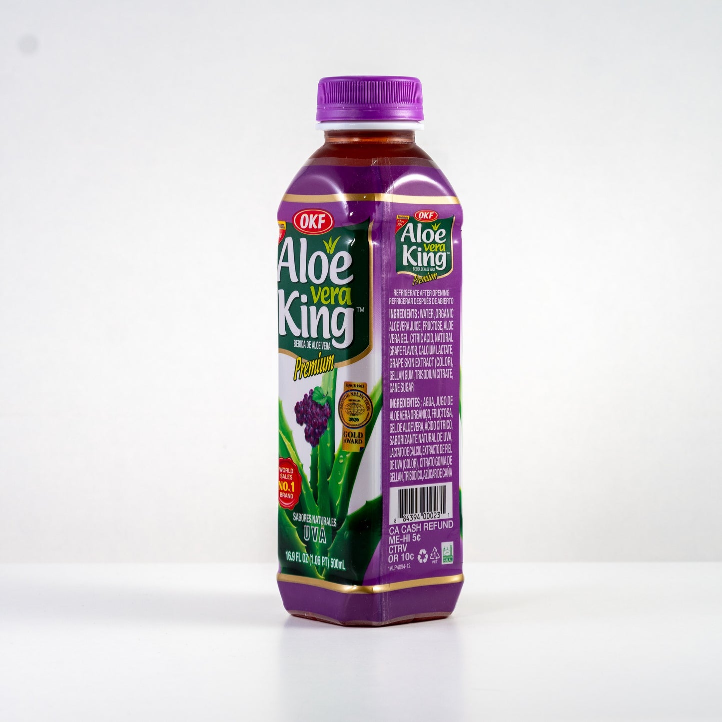 OKF Aloe Vera King Premium Grape / Winogrona 500 ml