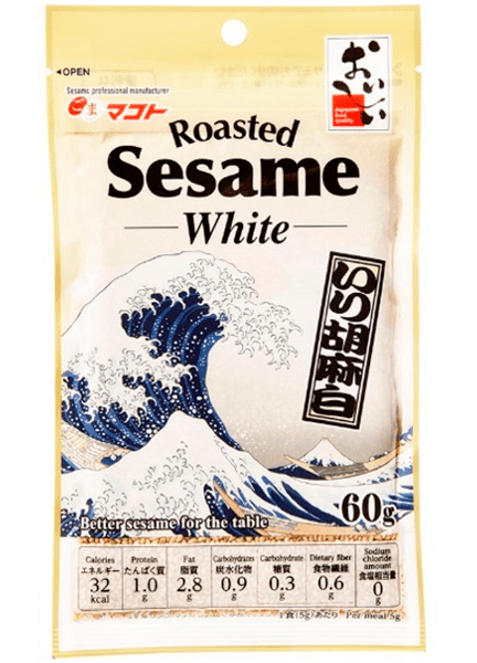 MAKOTO Ukiyoe Irigoma Shiro (Roasted Sezame White) 60 g