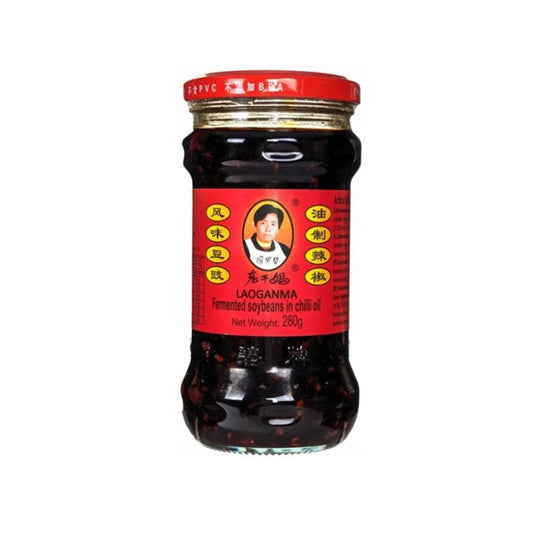Fermentowana czarna soja w oleju chili 280 g Lao Gan Ma