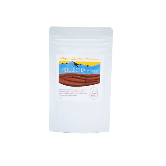 Japońska herbata Houjicha sproszkowana Yamamoto 50 g