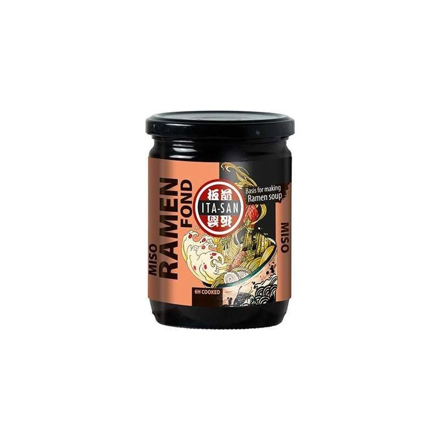 Bulion Miso, baza do zupy ramen 440 ml ITA-SAN