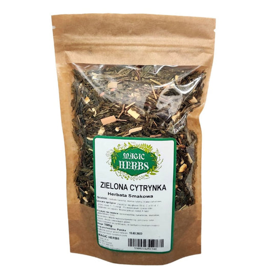 Zielona herbata Sencha cytrynowa 100 g