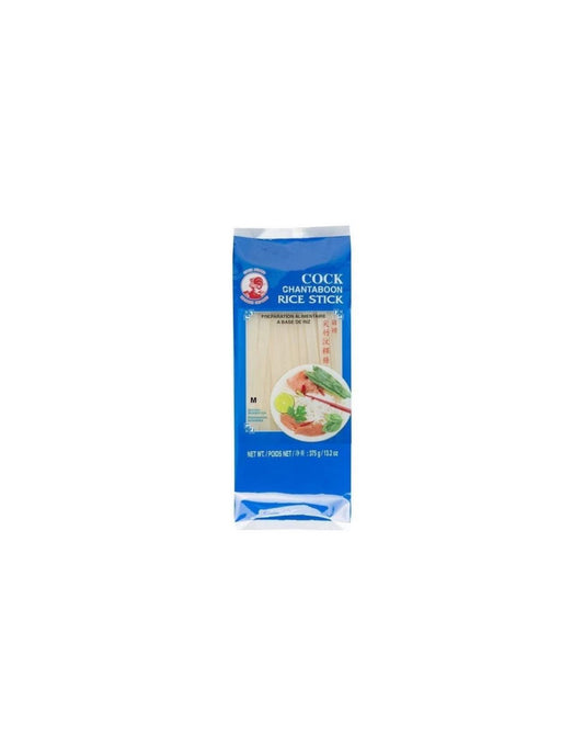 COCK Rice Noodles / Makaron Ryżowy 3 mm 375 g