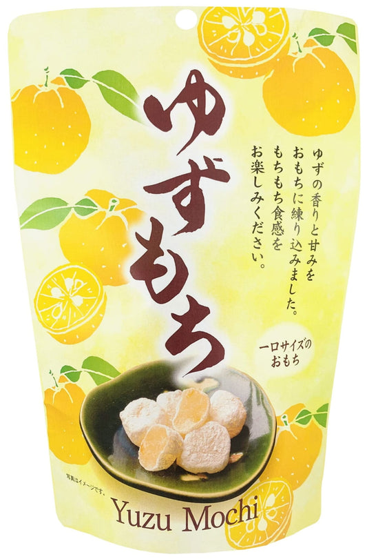 SEIKI Yuzu Mochi rice cakes / Mochi o smaku cytrusa yuzu 130 g