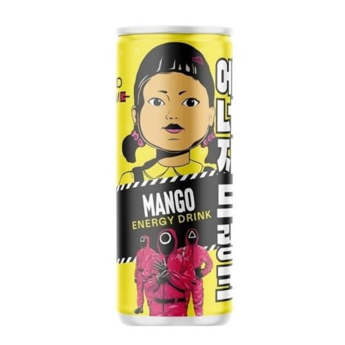 NETFLIX Squid Game Energy Drink Mango 250 ml