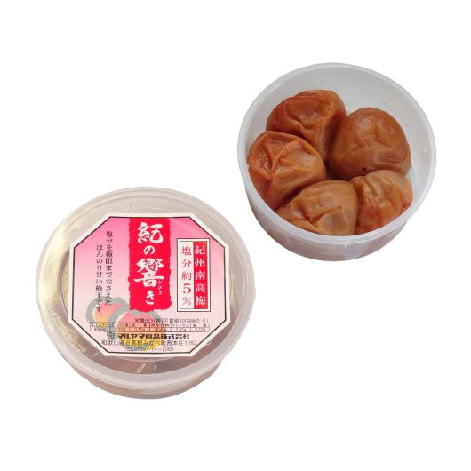 MARUYAMA FOODS Umeboshi 5% Ki No Hibiki / Japońska marynowana śliwka 100 g